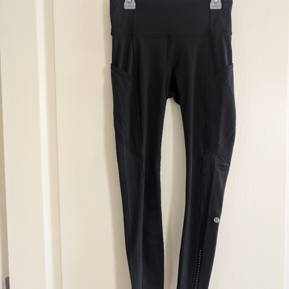 Fast and Free High-Rise 7/8 Tight, Sz 4, Black NWT
